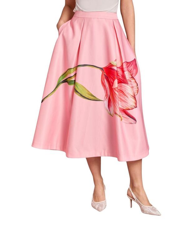 コースト レディース ボトムスカート ミディ サテン Coast Womensatin Midi Skirt Pink ピンク