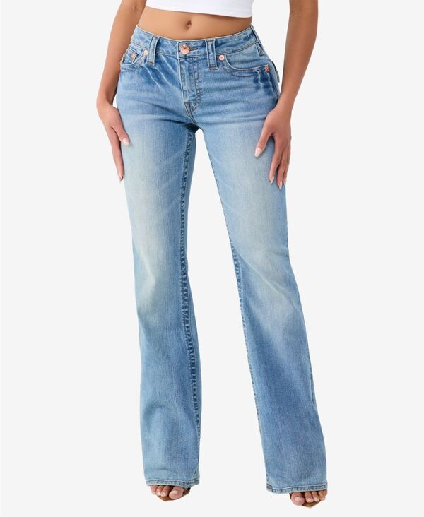 トゥルーレリジョン レディース シューズ ブーツ・レインブーツカット ジーンズ True Religion Womens Becca Bootcut Jeans Baja Horizon