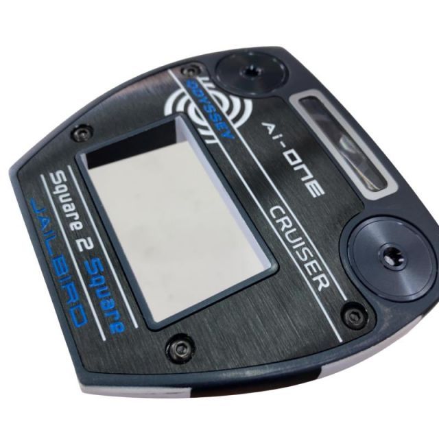 【中古】 オデッセイ Ai-ONE SQUARE 2 SQUARE JAILBIRD CRUISER 38インチ パター PT STROKE LAB 140 スチール (フレックスその他) メンズ 男性用 右利き 右用 Dランク ゴルフクラブ