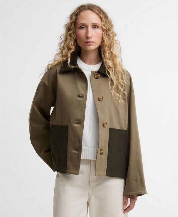 バブアー レディース アウター ジャケット・ブルゾン Barbour Womens Cloverdale Casual Jacket Dusky Green グリーン