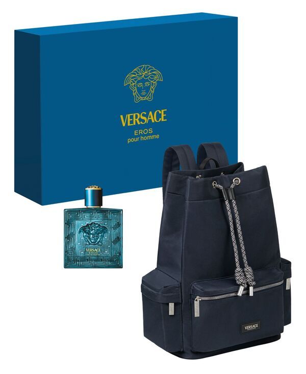 ヴェルサーチ メンズ バッグ バックパック・リュックサック Versace 2Pieceros Eau de Parfum Summer Set with Backpack No Color