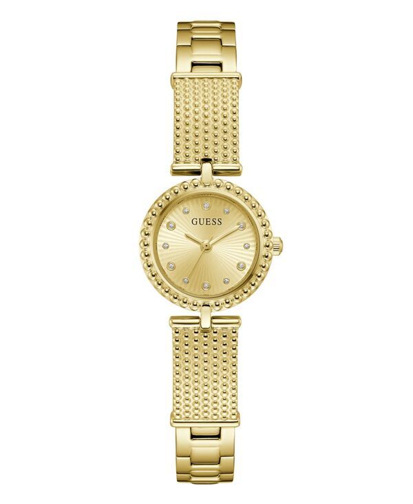 ゲス レディース アクセサリー 腕時計 Tシャツ GUESS Womens GoldTone Stainlessteel Watch 24mm Gold Tone ゴールド 34,970円