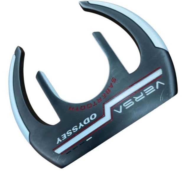 【中古】 オデッセイ VERSA SABERTOOTH ブラック 34インチ パター PT スチール (フレックスその他) メンズ 男性用 右利き 右用 Dランク ゴルフクラブ 9,351円