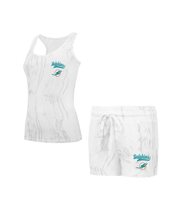 コンセプツ スポーツ レディース トップス タンクトップ ショートパンツ ニット Conceptsport Womens Miami Dolphins Quartz Hacci Knitank Top