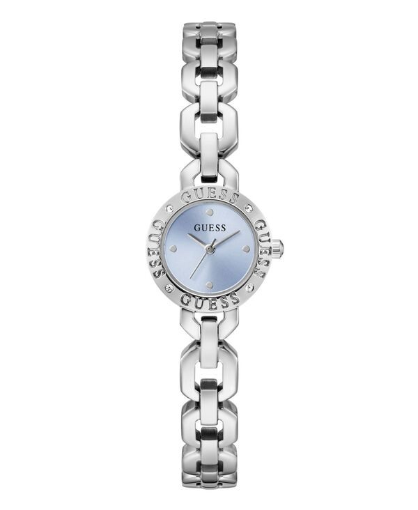 ゲス レディース アクセサリー 腕時計 Tシャツ GUESS WomensilverTone Stainlessteel Watch 23mm Silver Tone シルバー