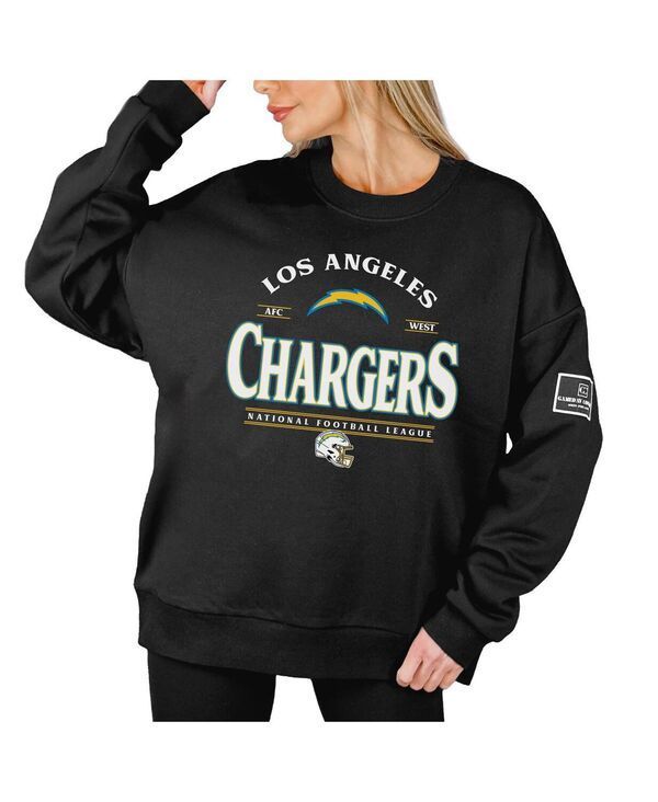 ゲームデイ・クチュール レディース アウター パーカー・スウェット シャツ Gameday Couture Womens Black Los Angeles Chargers Oversized Pl