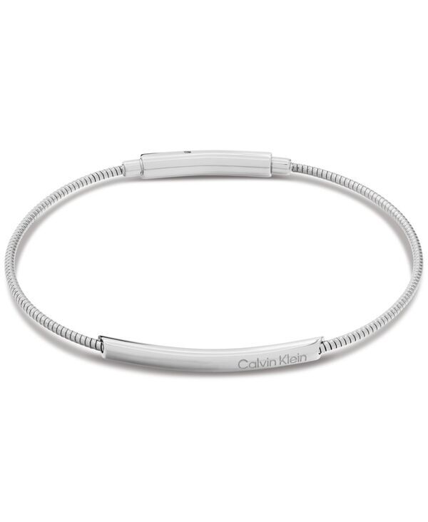 カルバンクライン レディース アクセサリー ブレスレット・バングル・アンクレット Tシャツ Calvin Klein Womenstructu red Stainlessteel Bracelet S 19,866円