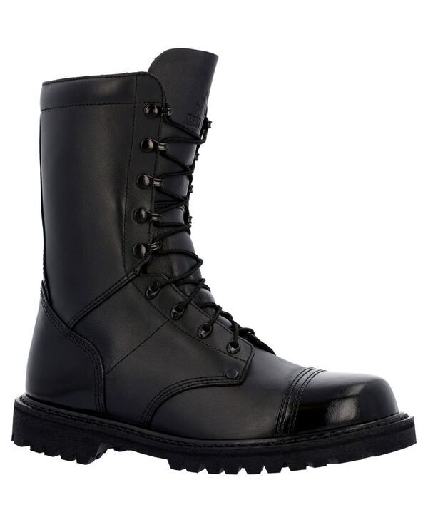 ロッキー メンズ シューズ ブーツ・レインブーツ レース ROCKY Mens Lace Up Jump Boot Black ブラック