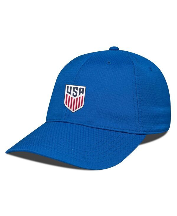 レベルウェア メンズ アクセサリー 帽子 LevelWear Mens Royal USMNT Matrix Patch Adjustable Hat Royal