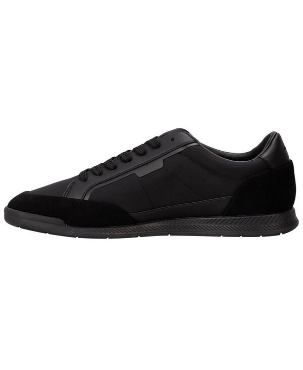 ヒューゴボス メンズ シューズ スニーカー HUGO by Hugo Boss Mens Nitan RoundToe Sneakers Black ブラック