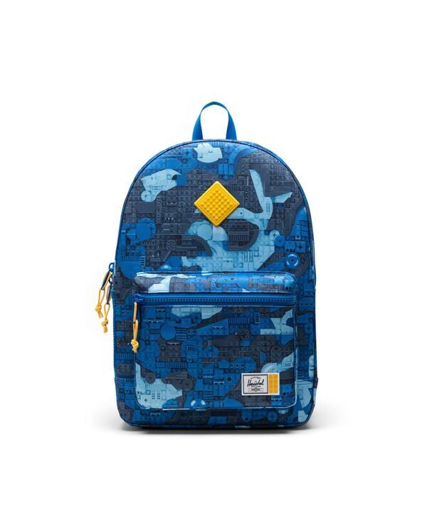ハーシャルサプライ レディース バッグ バックパック・リュックサック Herschel Supply Heritage 17 Backpack Abstract Bricks Blue ブルー