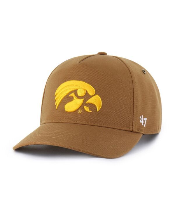 47 ブランド レディース アクセサリー 帽子 47 Brand Carhartt x 47 Mens and Womens Brown Iowa Hawkeyes Hitch Adjustable