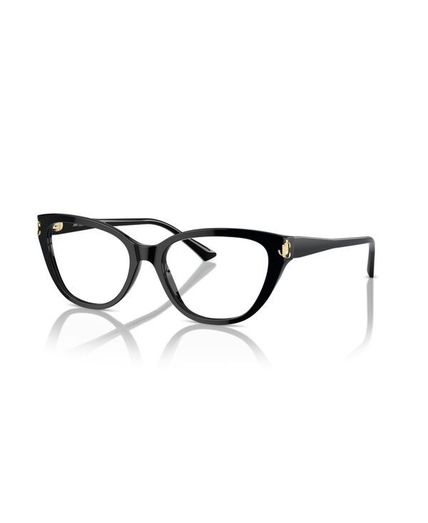 ジミーチュー レディース アクセサリー サングラス・アイウェア Jimmy Choo Woman Cat Eye Plastic JC3011 Eyeglasses Black ブラック