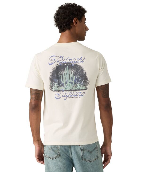リーバイス メンズ トップス Tシャツ クルーネック ロゴ グラフィック Levis Mens Graphic Logo Crewneck TShirt Saguaro 5,936円