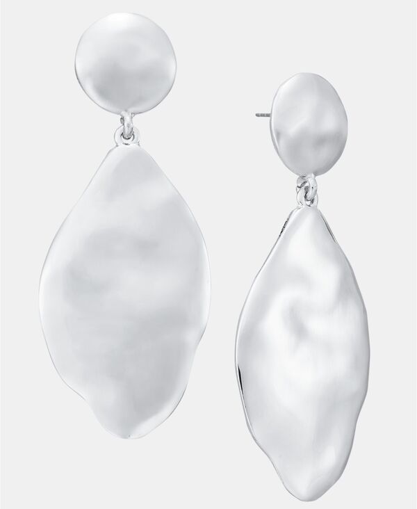 アイエヌシー インターナショナル コンセプト レディース アクセサリー ピアス・イヤリング INC International Conceptsculptural Drop Earrings Rhod