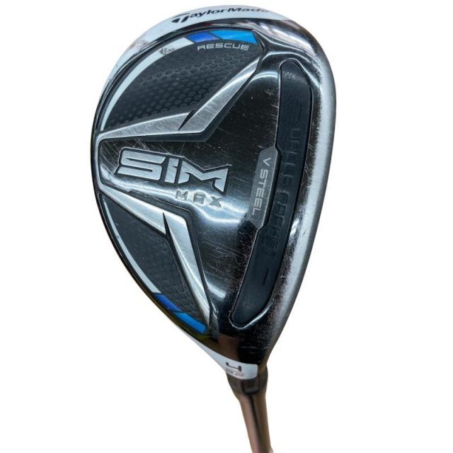 【中古】 テーラーメイド SIM MAX U4 ユーティリティ UT TENSEI BLUE TM60(UT) (フレックスS) メンズ 男性用 右利き 右用 Dランク ゴルフクラブ