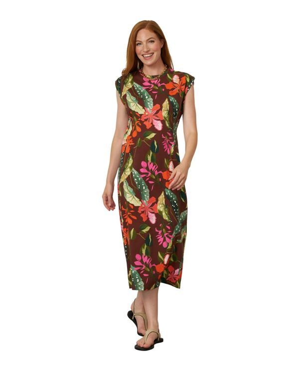 ケーブルアンドゲージ レディース トップス ワンピース マキシ Cable Gauge Womens Pleat Detail Maxi Dress Begonia