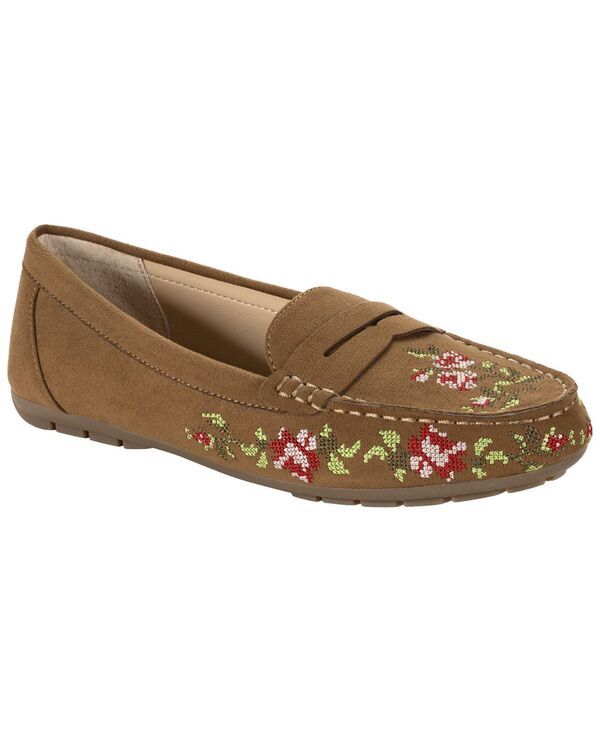 スタイルアンドコー レディース シューズ スリッポン・ローファー Style Co Womenserafinaa Driver Penny Loafers Granola Em