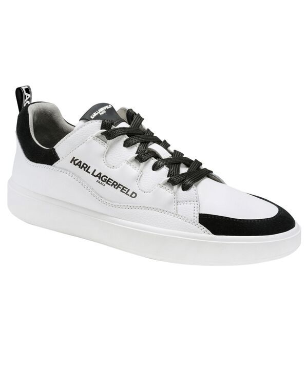 カール ラガーフェルド メンズ シューズ スニーカー ロゴ KARLAGERFELD PARIS Karlagerfeld Mens Parnell SideLogo Sneakers White ホ 33,670円