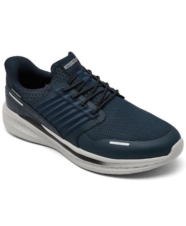 スケッチャーズ メンズ シューズ スニーカー リラックスフィット Skechers Menslipins Relaxed Fit Slade Luther SlipOn Memory Foam Lif