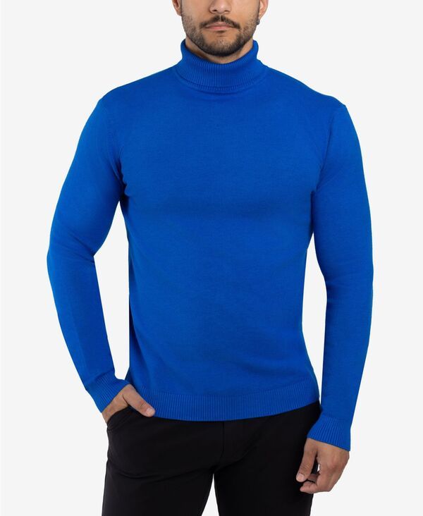エックスレイ メンズ アウター ニット・セータートルネック トール XRAY Big Tall Turtleneck Sweateroyal blue ブルー
