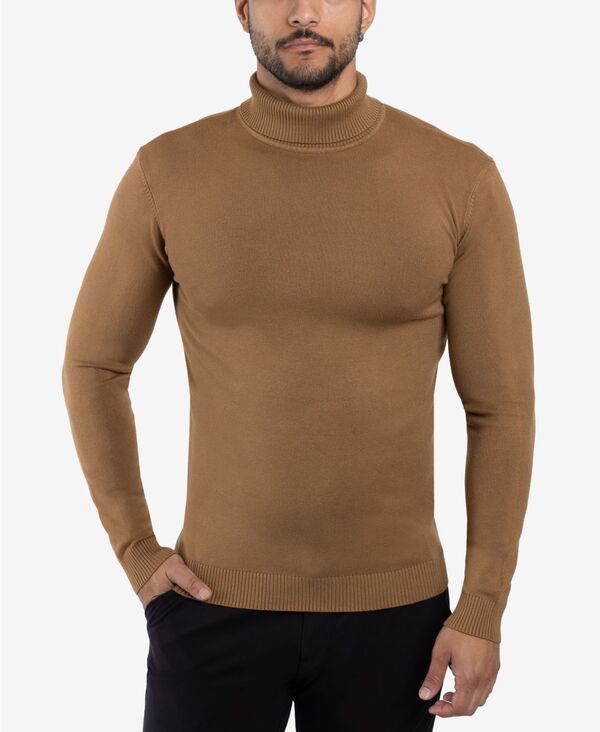 エックスレイ メンズ アウター ニット・セータートルネック トール XRAY Big Tall Turtleneck Sweater British khaki カーキ