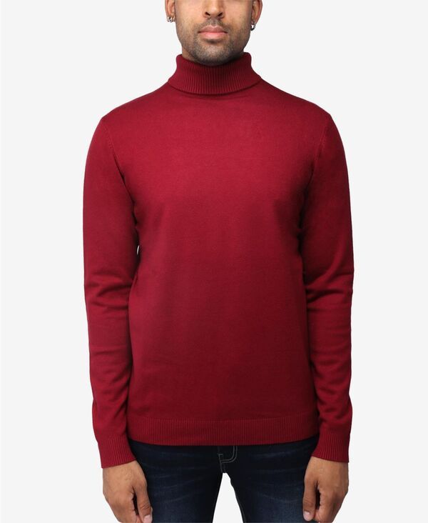 エックスレイ メンズ アウター ニット・セータートルネック トール XRAY Big Tall Turtleneck Sweater Oxblood オックスブラッドニット・セーター