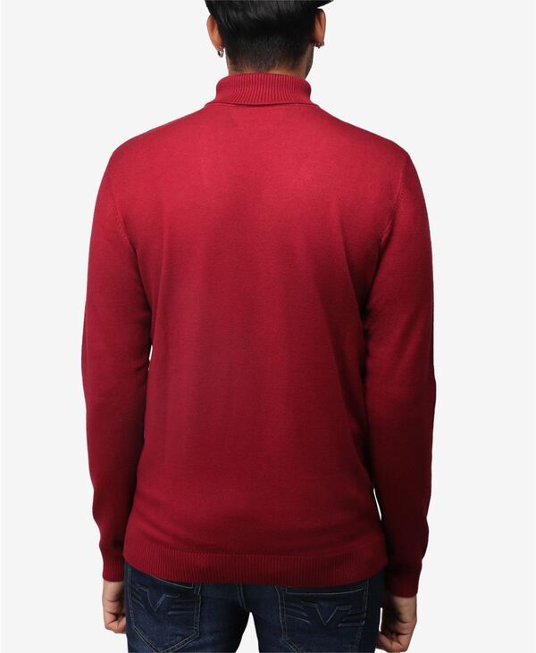 エックスレイ メンズ アウター ニット・セータートルネック トール XRAY Big Tall Turtleneck Sweater Oxblood オックスブラッド