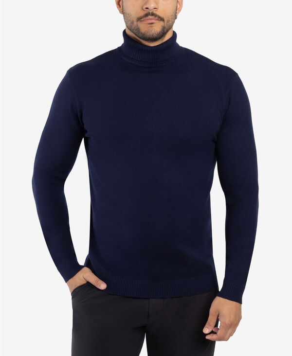 エックスレイ メンズ アウター ニット・セータートルネック トール XRAY Big Tall Turtleneck Sweater Navy ネイビー