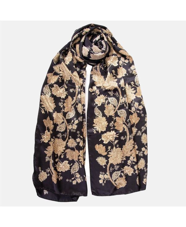 エリザベッタ レディース アクセサリー マフラー・ストール・スカーフ シルク Elizabetta Esmeralda Silk ScarfShawl for Women Gold ゴールド