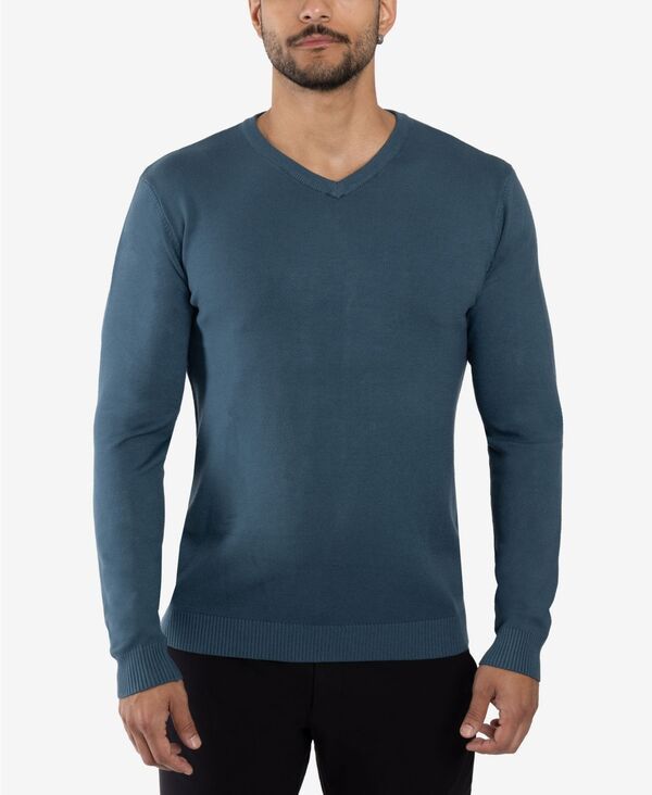 エックスレイ メンズ アウター ニット・セーター Vネック XRAY Mens Basic VNeck Sweater Teal ティール 10,380円