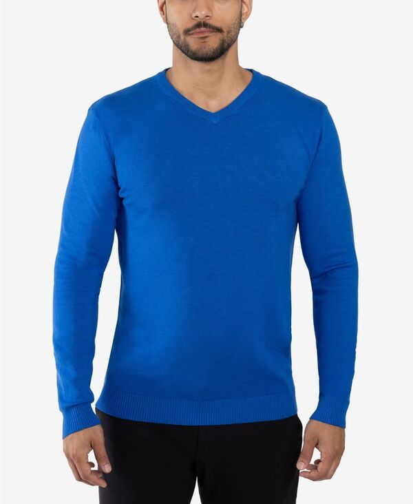 エックスレイ メンズ アウター ニット・セーター Vネック XRAY Mens Basic VNeck Sweateroyal blue ブルー