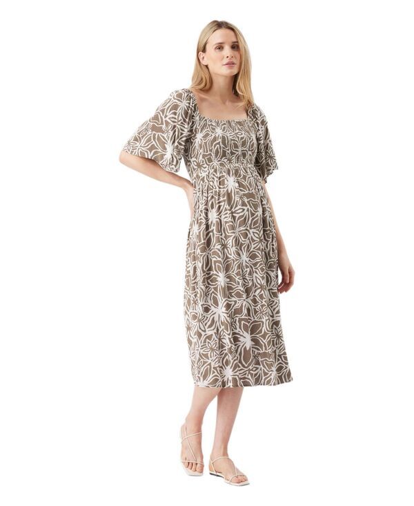 ライプマタニティ レディース トップス ワンピース Ripe Maternity Ripe Alona Shirredress Olive Olive white ホワイト