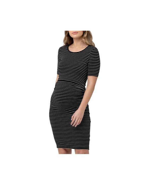 ライプマタニティ レディース トップス ワンピース Ripe Maternity Mia Short Sleeve Nursing Dress Black flint ブラック 12,935円