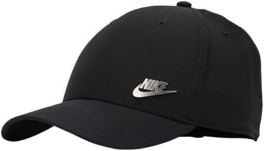 [ナイキ] キャップ 帽子 メタル ロゴ CLUB CAP METAL FUTURA SNAPBACK Free Size (ブラック×シルバー) 大きいサイズL/XL [並行輸入品] 7,868円