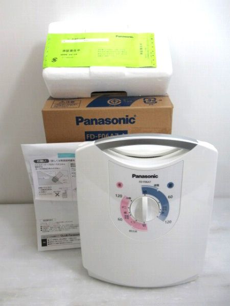 パナソニック Panasonic ふとん乾燥機 マットタイプ FD-F06A7-A 2019年製 中国製 動確OK 中古■