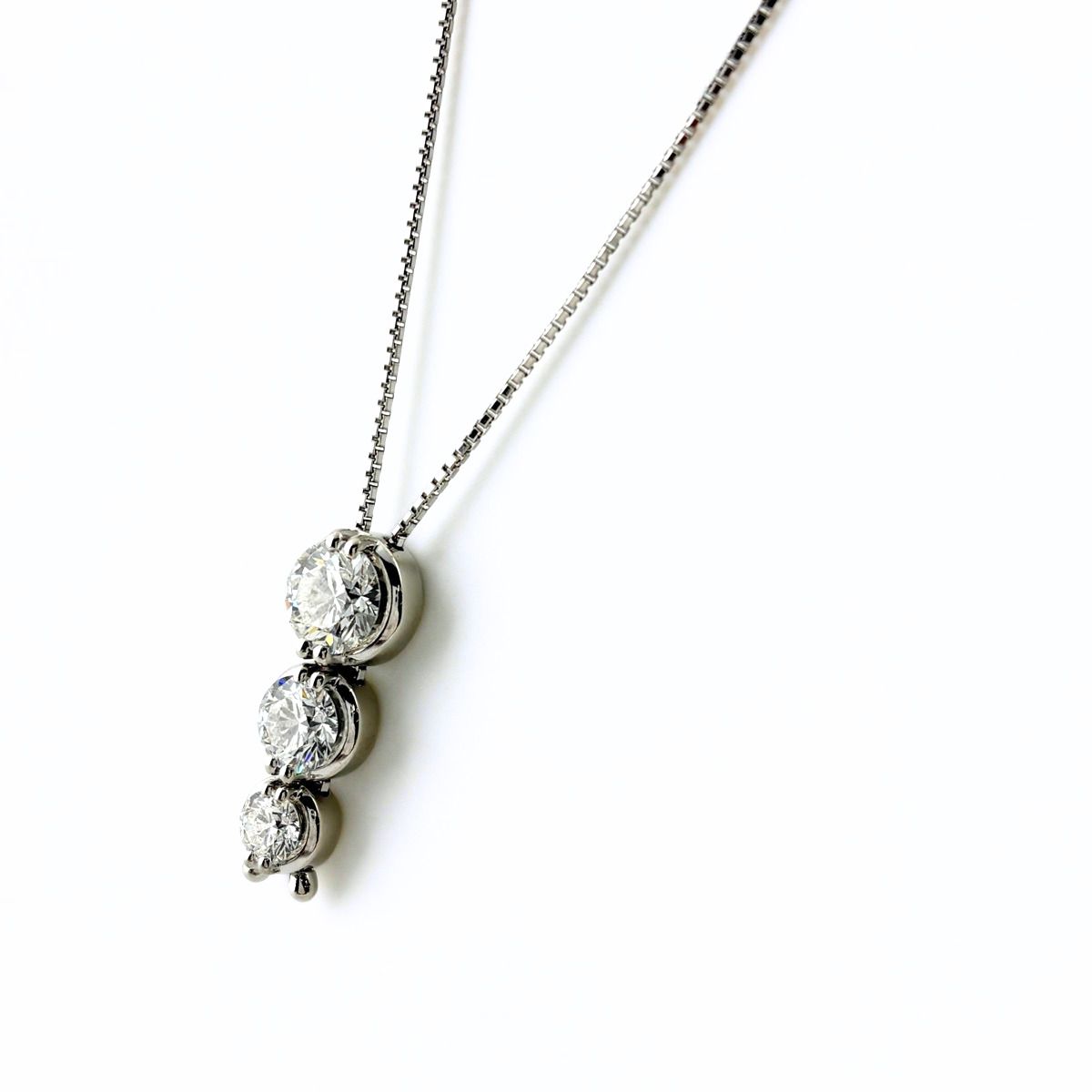 タサキ TASAKI ダイヤモンド ネックレス プラチナ ペンダント ネックレス Pt900 Pt850 ダイヤモンド レディース 【中古】