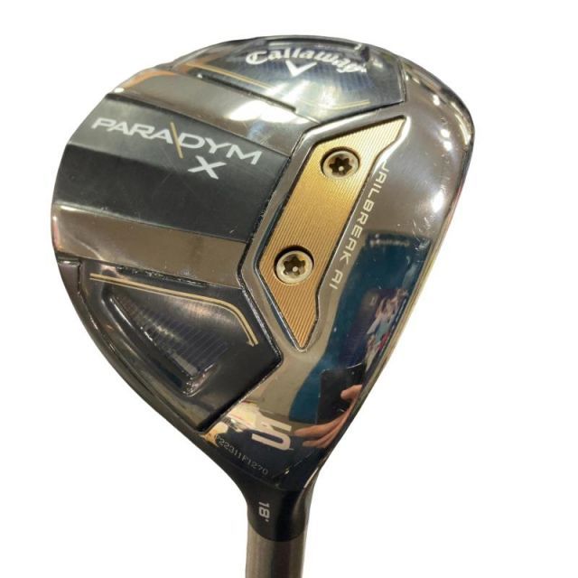 【中古】 キャロウェイ PARADYM X 5W フェアウェイウッド FW VENTUS TR 5 for CW(PARADYM FW) (フレックスSR) メンズ 男性用 右利き 右用 Cランク ゴルフクラブ