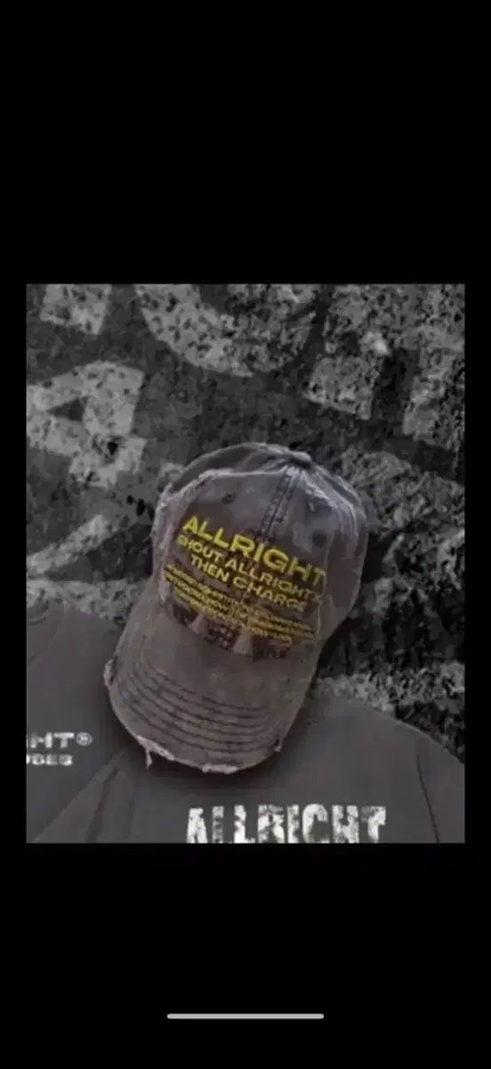 ALLRIGHT パク・ジェフン ベースボールキャップ 出品ヨガウェア