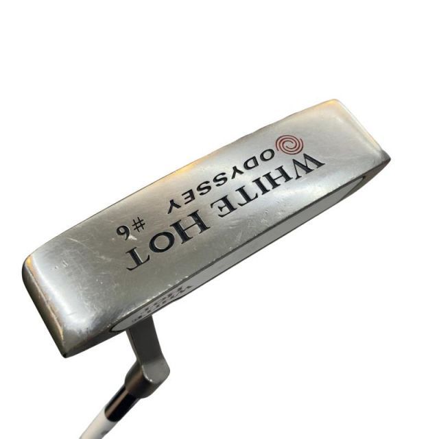 【中古】 オデッセイ WHITE HOT #6 34インチ パター PT スチール (フレックスその他) メンズ 男性用 右利き 右用 Cランク ゴルフクラブ