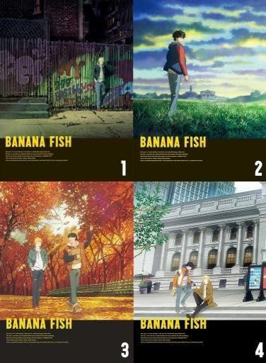 【Blu-ray】BANANA FISH Blu-ray Disc BOX (完全生産限定版) 全4巻セット 43,960円
