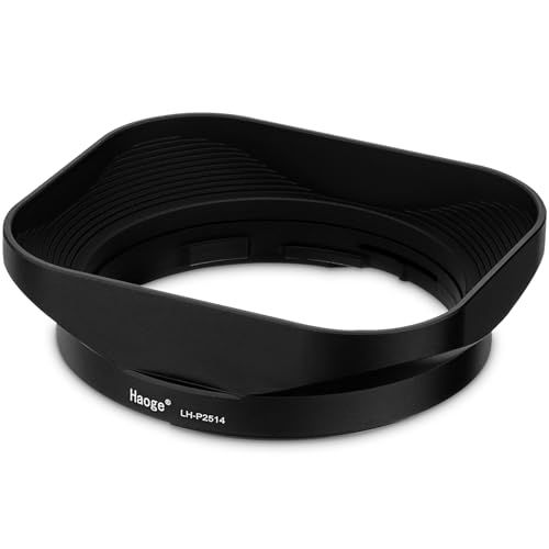 Haoge LH-P2514 スクエアメタルレンズフード パナソニック ライカ DG SUMMILUX 25mm f/1.4 ASPHレンズ dg25 25MM F1.4 バヨネットマウントレンズシェード H-X025t f8973569 6,601円