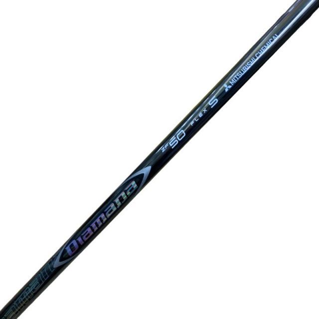 【中古】 テーラーメイドスリーブ付き(Qi4D系) 三菱ケミカル(レイヨン)ドライバー用 シャフト Diamana ZF50 (フレックスS)Bランク ゴルフクラブ