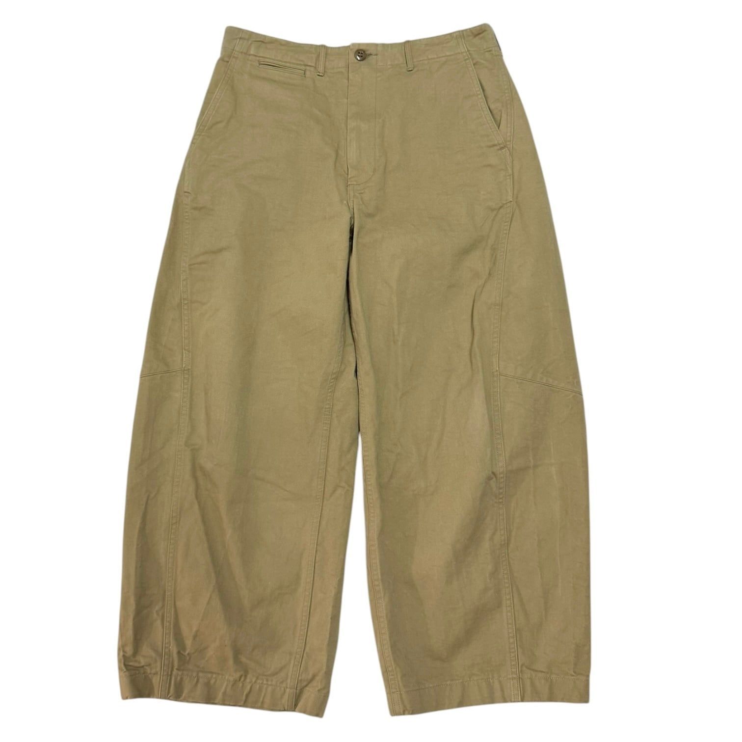 HYKE　Barrel Leg Chino Pants