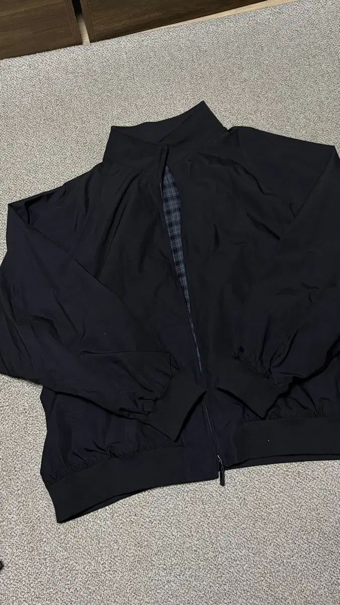 (3XL) UNIQLO ユニクロ ハリントンジャケット ブラック