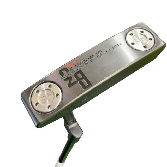 【中古】 タイトリスト SCOTTY CAMERON B3 TRIPLE BLACK DESIGN LTD NEWPORT 2 33インチ パター PT スチール (フレックスその他) メンズ 男性用 右利き 右用 Cランク ゴルフクラブ