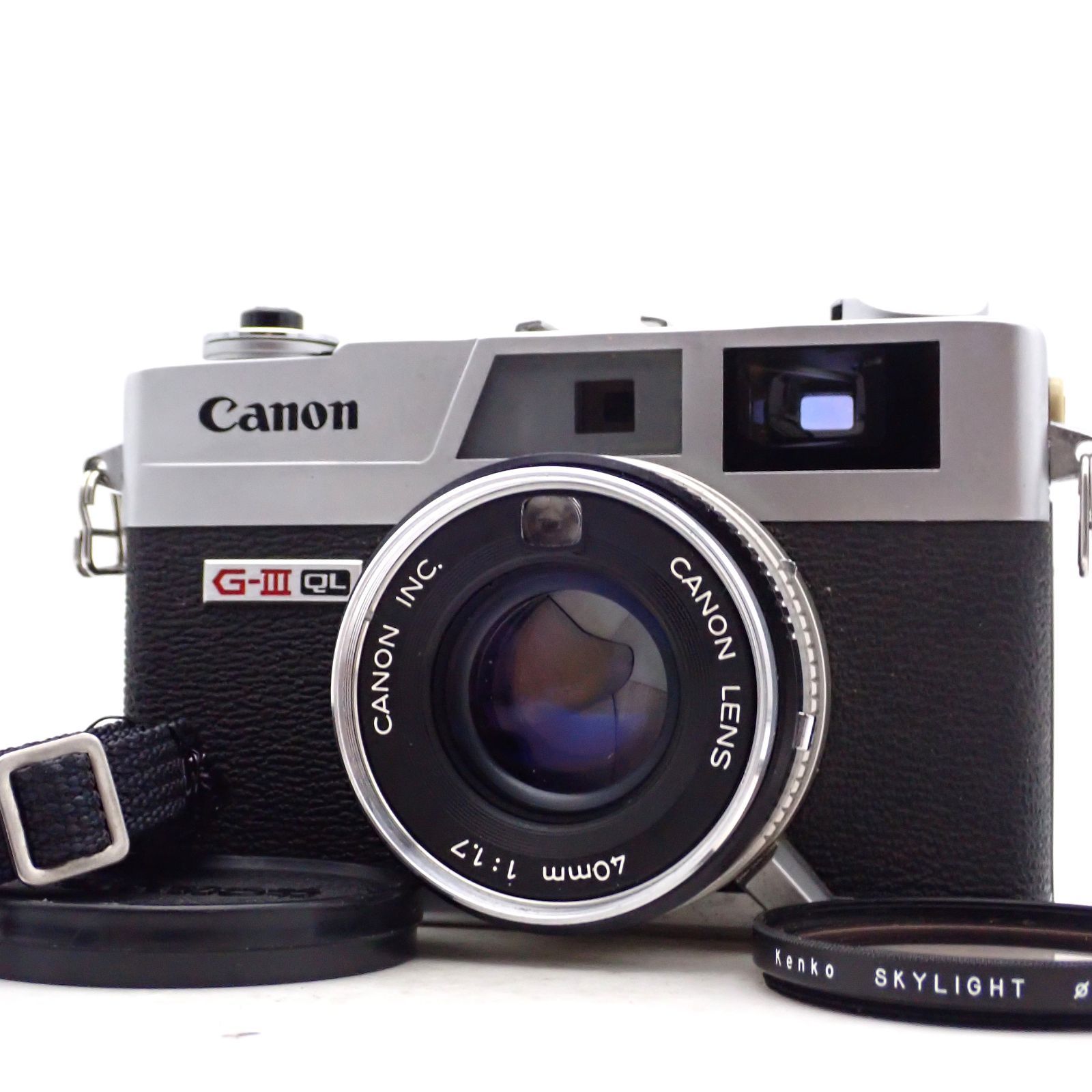 美品 Canon Canonet QL17 G-III G3 40mm f1.7 レンジファインダー