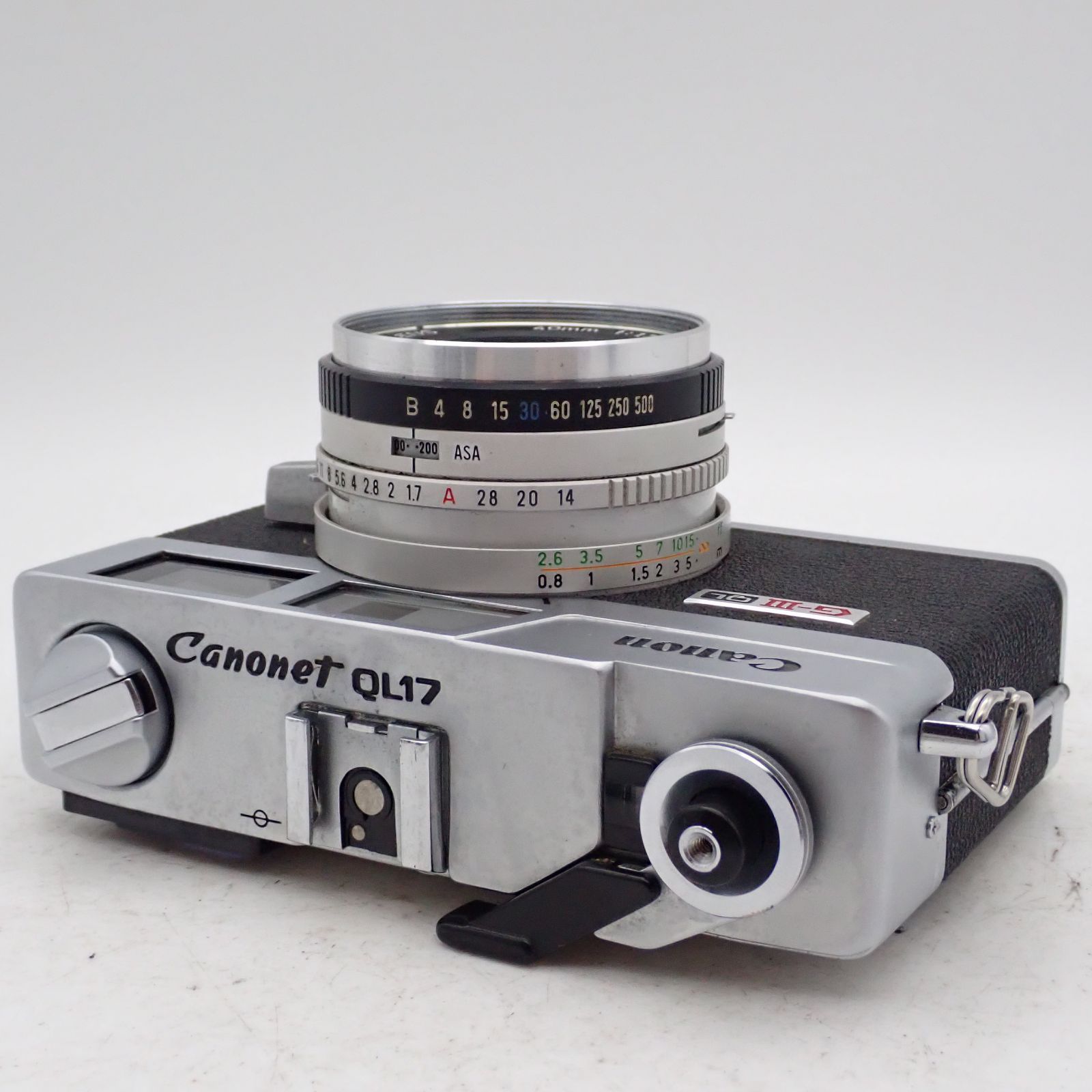 美品 Canon Canonet QL17 G-III G3 40mm f1.7 レンジファインダー