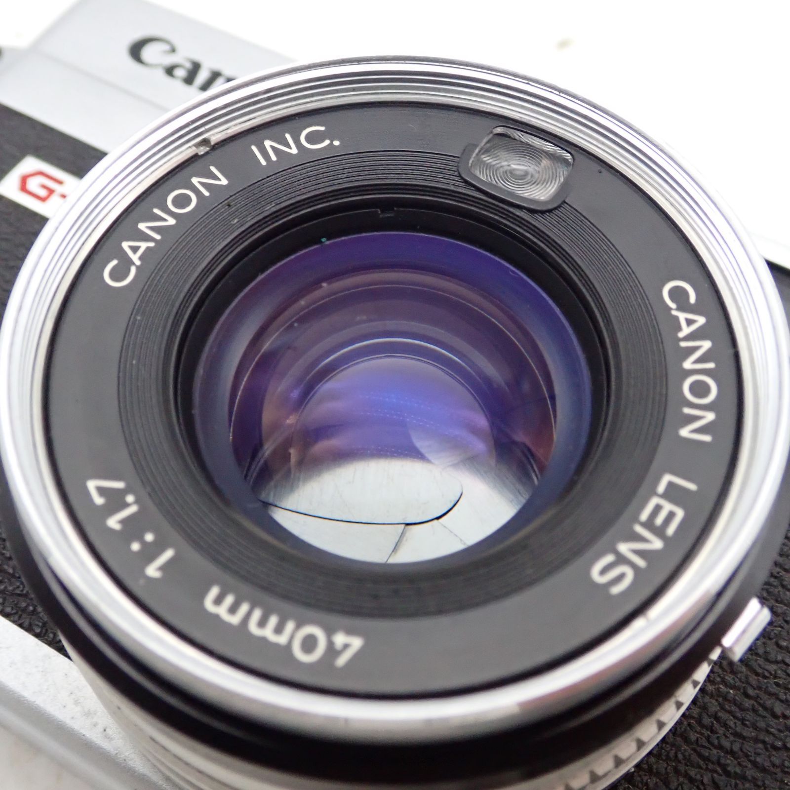 Canon G-III QL フィルムカメラ 40mmレンズ 美品 Canon Canonet QL17 G-III G3 40mm f1.7 レンジファインダー