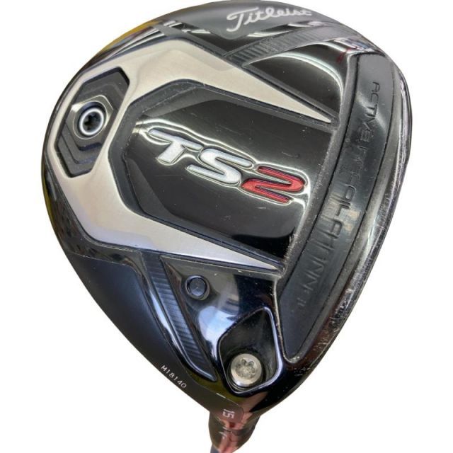 【中古】 タイトリスト TS2 15° フェアウェイウッド FW Speeder EVOLUTION V FW 60 (フレックスS) メンズ 男性用 右利き 右用 Cランク ゴルフクラブ